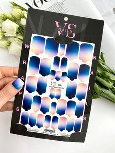 Плівки для манікюру градієнт-042- wraps42 фото