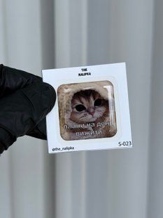 Стикерпак на телефон , ноутбук ,блокнот таполапка с блестками S023 3DstickerS23 фото