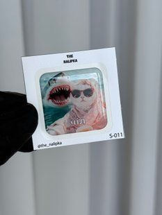 Стікерпак на телефон ,ноутбук ,блокнот таполапка з блистівками S011 3DstickerS11 фото