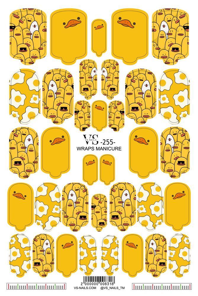 Плівки для манікюру -255- wraps255 фото
