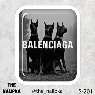 3д стікер"BALENCIAGA" s 201 3DstickerS201 фото