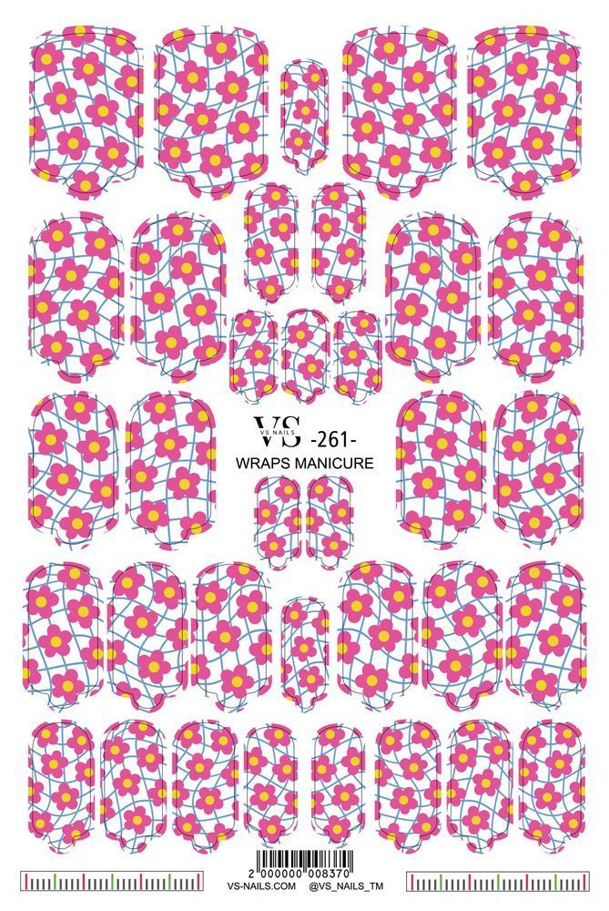 Плівки для манікюру -261- wraps261 фото